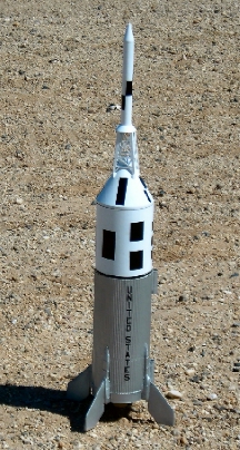 Little Joe II Model Rocket Kit 1/125th Scale 